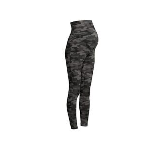 Maternity Ankle Legging XL 16-18 Camo Camouflage Gray Cotton Stretch Time & Tru